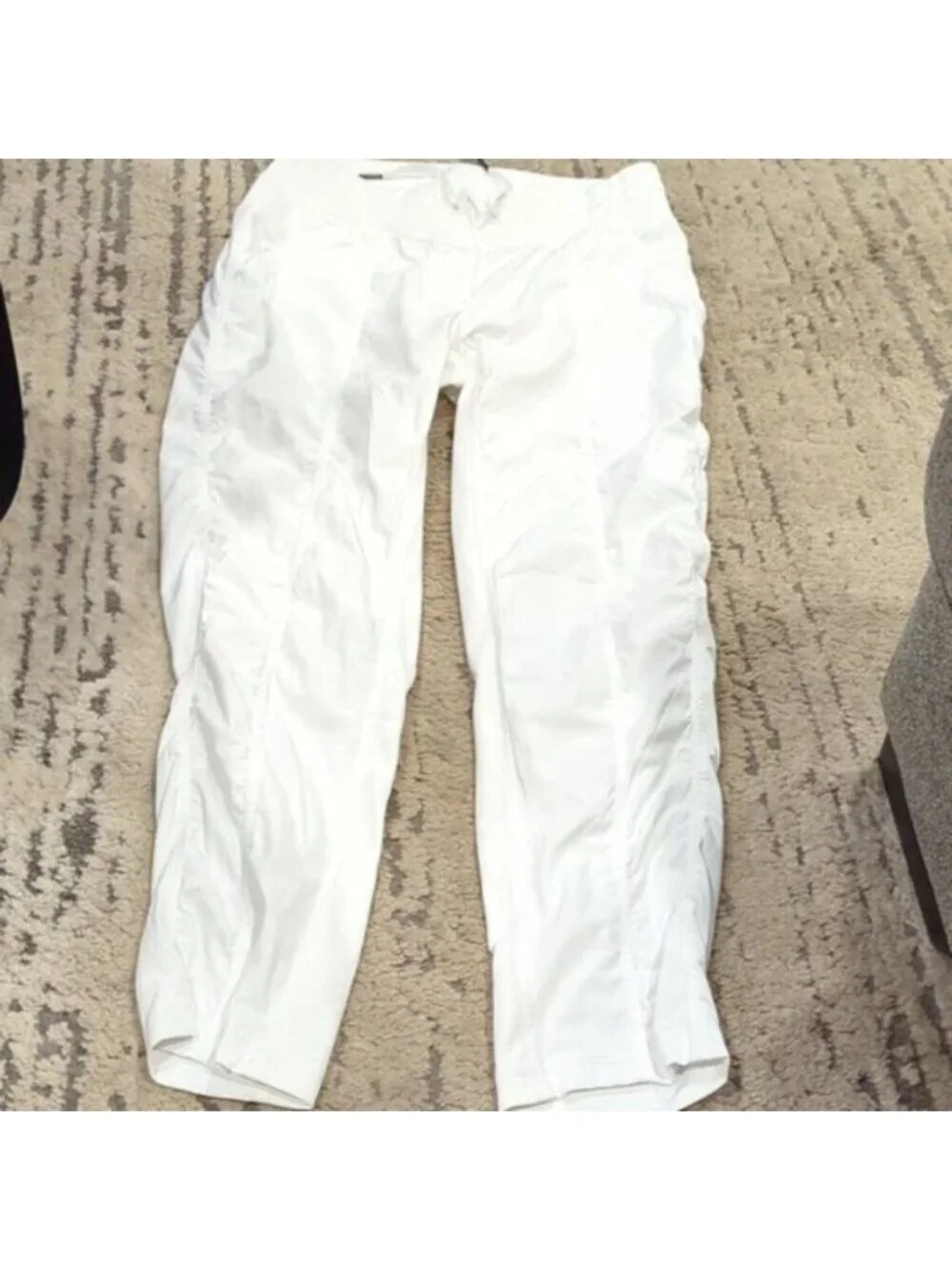 Lululemon Street To Studio Pant II White like new